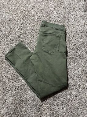 Men’s J. Crew Olive Sage Green Slim Flex Jeans W31 L32